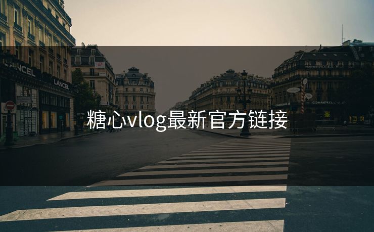 糖心vlog最新官方链接 糖心vlog最新官方链接